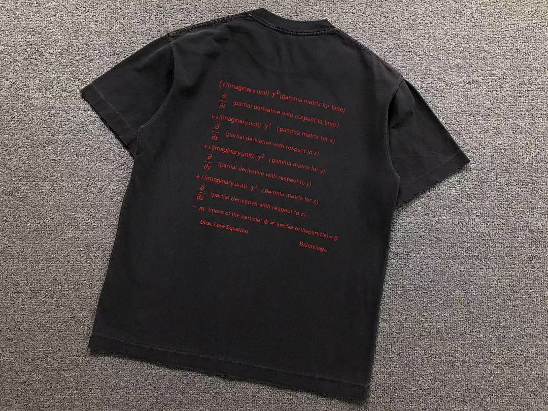 Balenciaga 168 B⭐L⭐⭐⭐IA⭐A T-SHIRT 2203181805 (Im 170Cm 60Kg I Wear Size S In The Phot) - Image 8