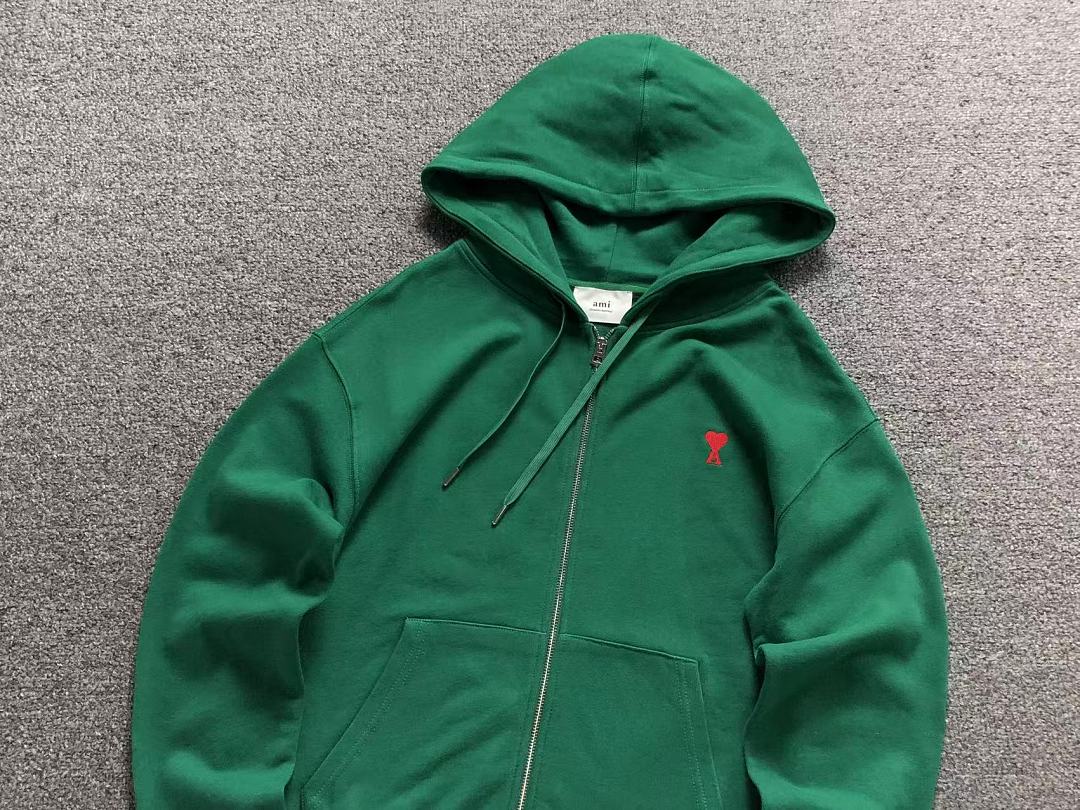 AMI 208 AMI HOODIE 22082709001 (Im 170Cm 60Kg I Wear Size M In The Phot) - Image 15