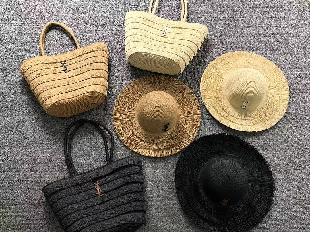 Saint Laurent 165 SA⭐⭐T ⭐⭐U⭐⭐NT HAT BAG 5250602102 (Long 25CM* Wide 15CM* High 28CM) - Image 3