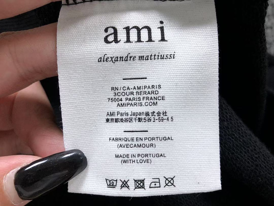 AMI 115 AMI HOODIE 21101708125 (Im 170Cm 60Kg I Wear Size M In The Phot) - Image 27