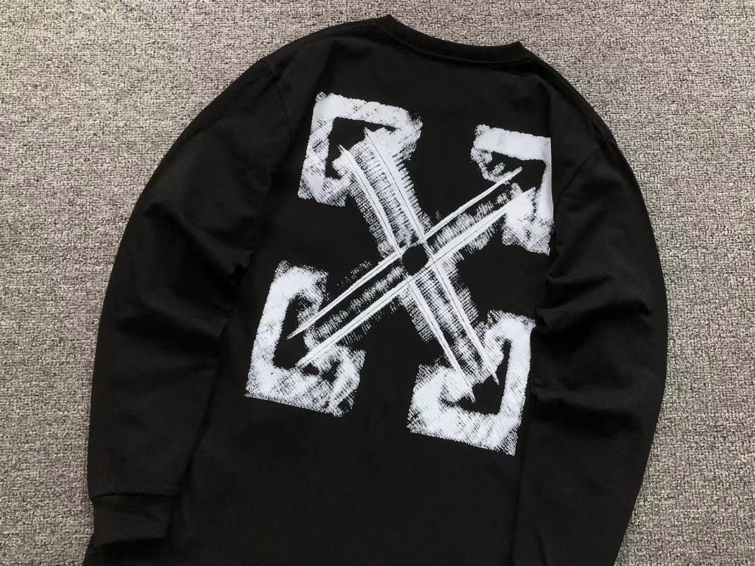 Off-White 129 OFF-WHITE LONG SLEEVED 3207302021 (Im 170Cm 60Kg I Wear Size M In The Phot) - Image 12