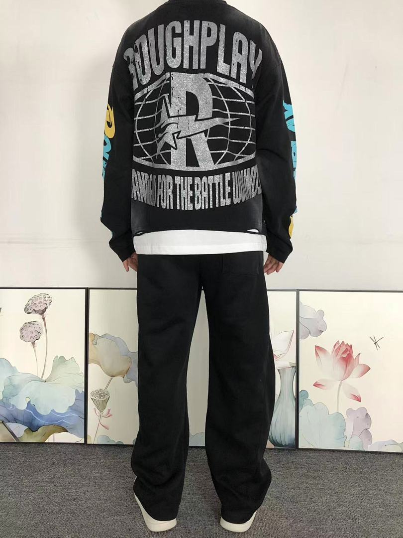Unbranded 138 R⭐⭐G⭐P⭐⭐Y LONG SLEEVED 3112100217 (Im 170Cm 60Kg I Wear Size S In The Phot) - Image 4