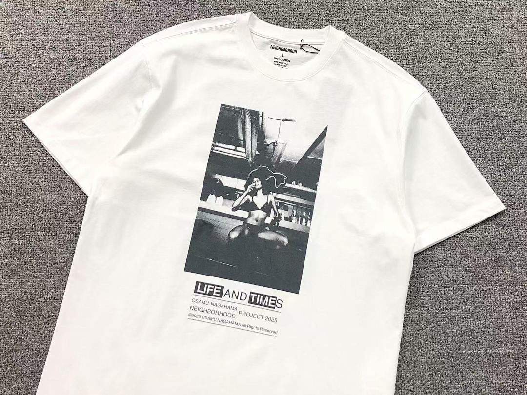 Neighborhood 108 NEIGHBORHOOD T-SHIRT 1109161302 (Im 170Cm 60Kg I Wear Size L In The Phot) - Image 7