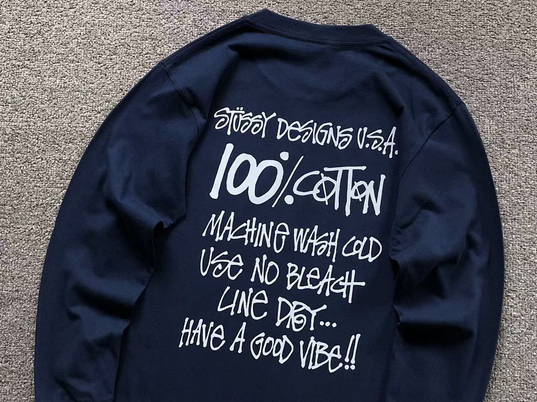 Stussy 88 STUSSY LONG SLEEVED 4110050198 (Im 170Cm 60Kg I Wear Size M In The Phot) - Image 14