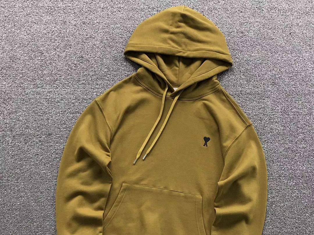 AMI 118 AMI HOODIE 58040188 (Im 170Cm 60Kg I Wear Size M In The Phot) - Image 9