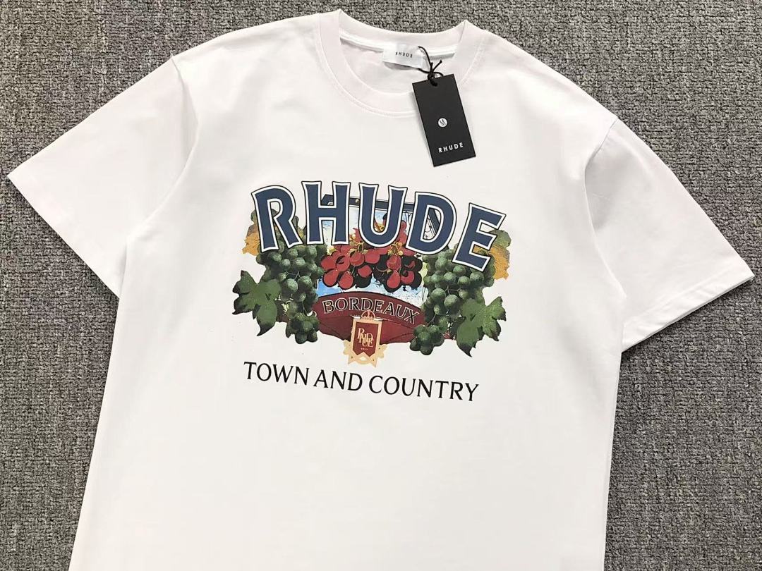 Rhude 105 RHUDE T-SHIRT 412191817 (Im 170Cm 57Kg I Wear Size M In The Phot) - Image 14