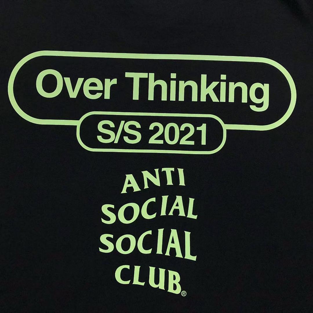 Christian Louboutin 85 ANTI SOCIAL CLUB T-SHIRT - Image 8