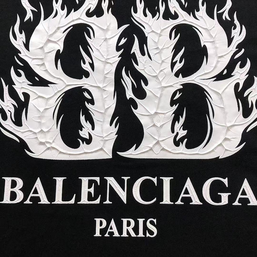 Balenciaga 108 B⭐L⭐⭐⭐IA⭐A T-SHIRT 213031321 (Im 170Cm 55Kg I Wear Size XS In The Phot) - Image 11