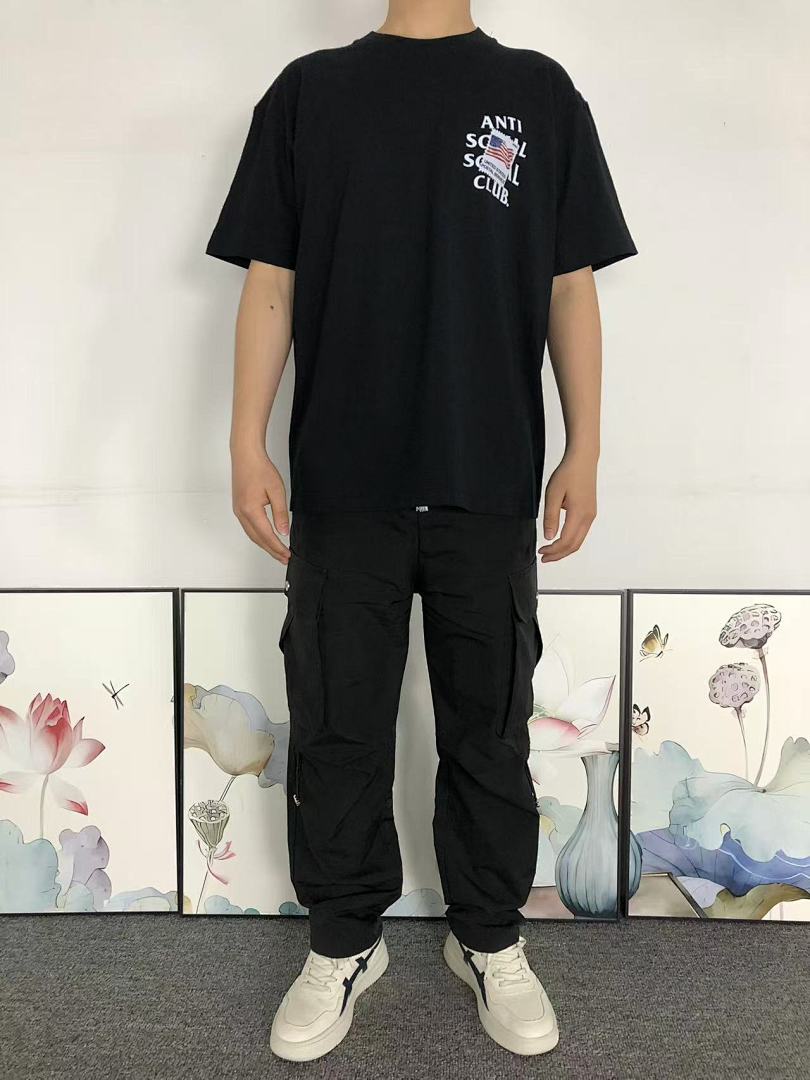 Christian Louboutin 85 ANTI SOCIAL CLUB T-SHIRT 4050131202 (Im 170Cm 60Kg I Wear Size L In The Phot) - Image 3