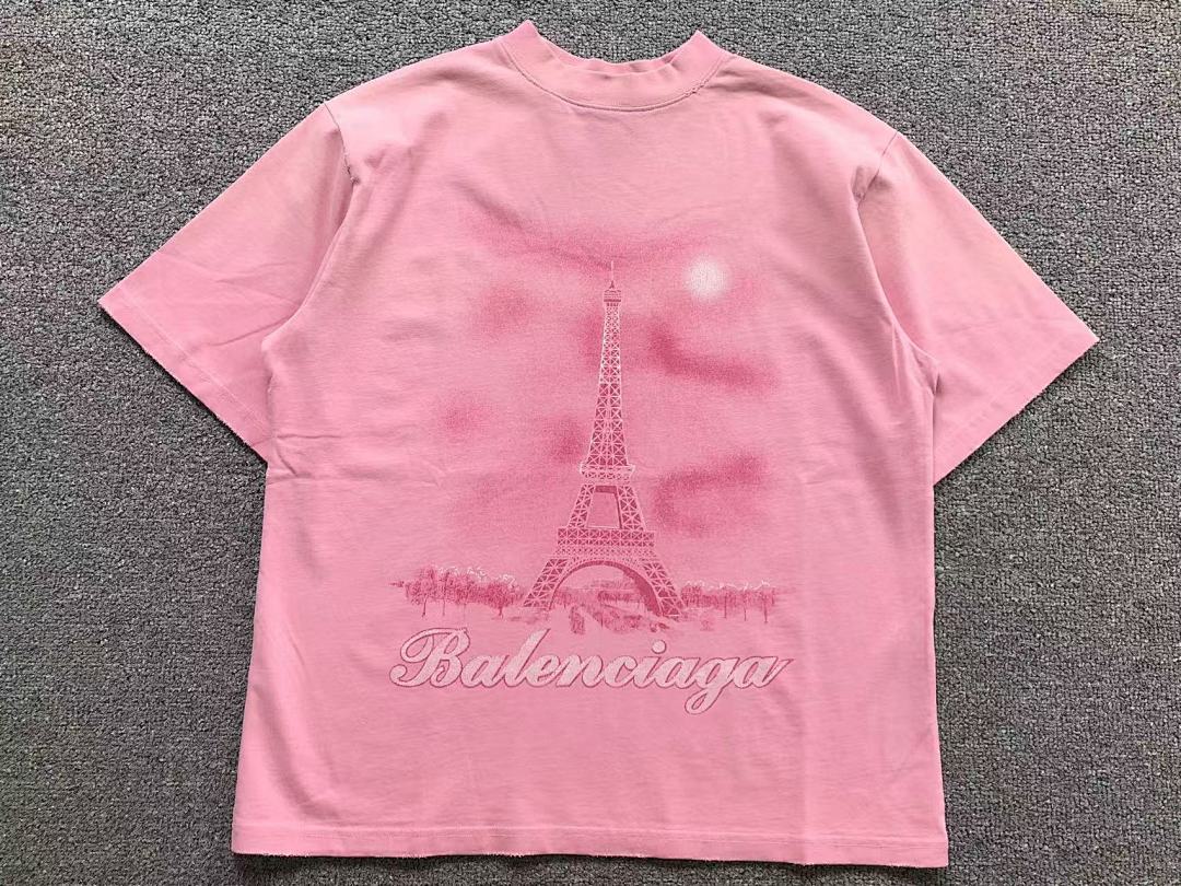 Balenciaga 138 B⭐L⭐⭐⭐IA⭐A T-SHIRT 42032809163 (Im 170Cm 60Kg I Wear Size XS In The Phot) - Image 5