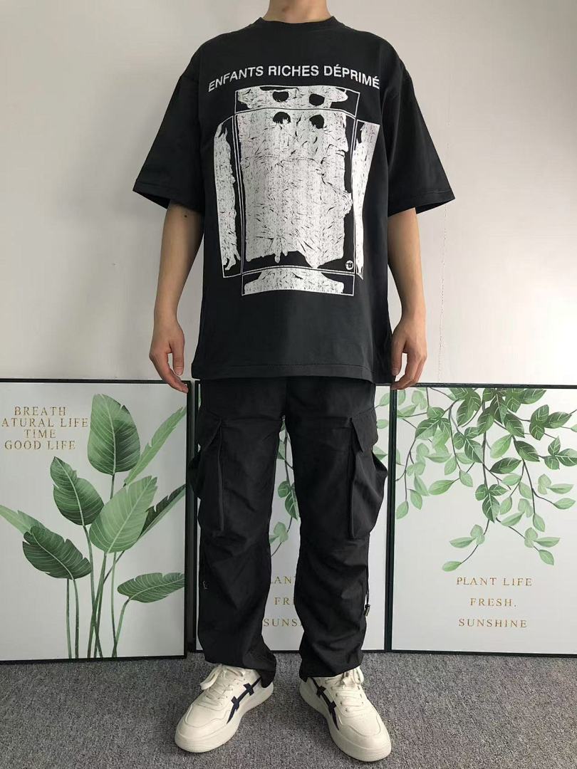 Chanel 105 ENFANTS RICHES DEPRIMES T-SHIRT 41170317 (Im 170Cm 57Kg I Wear Size S In The Phot) - Image 3