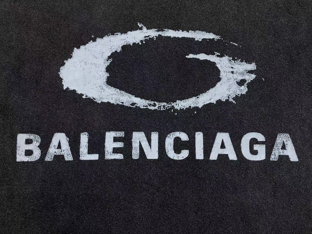 Balenciaga 98 B⭐L⭐⭐⭐IA⭐A T-SHIRT 5230505136 (Im 170Cm 60Kg I Wear Size XS In The Phot) - Image 8