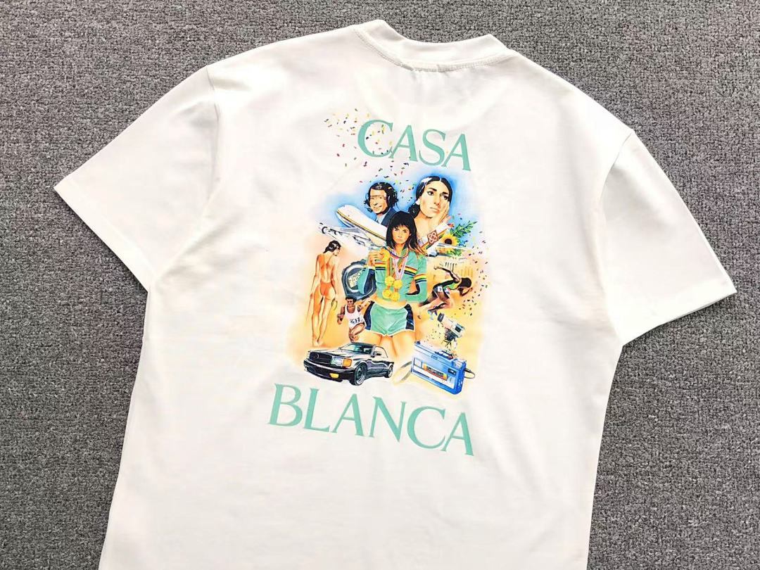 Casablanca 85 CASABLANCA T-SHIRT 311120632 (Im 170Cm 57Kg I Wear Size M In The Phot) - Image 14