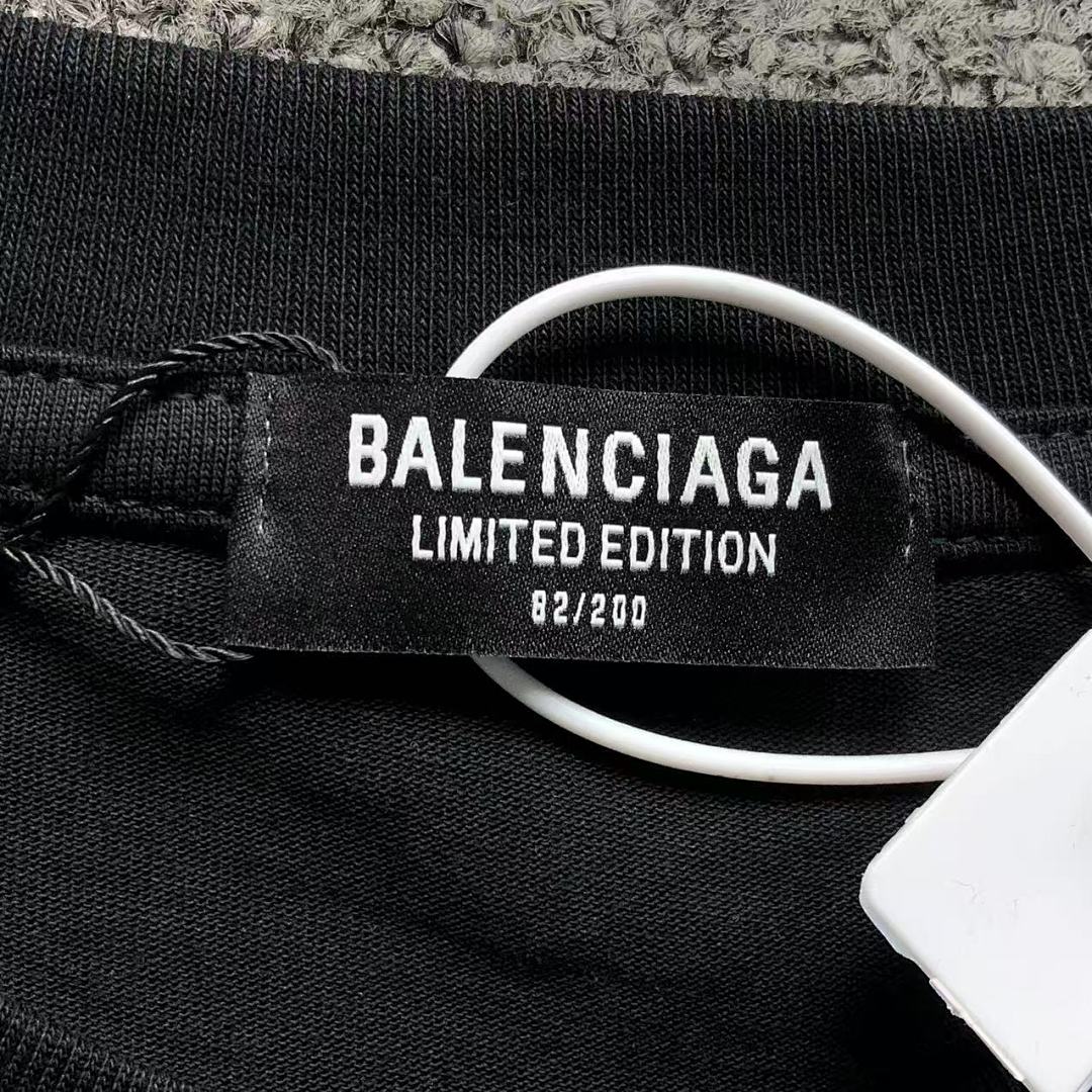 Balenciaga 108 B⭐L⭐⭐⭐IA⭐A T-SHIRT 213030321 (Im 170Cm 55Kg I Wear Size S In The Phot) - Image 19