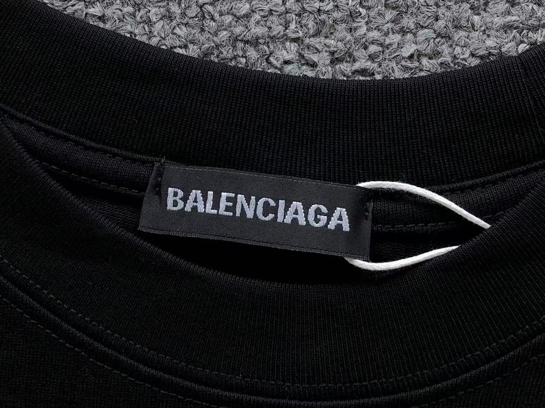 Balenciaga 108 B⭐L⭐⭐⭐IA⭐A T-SHIRT 2162315125 (Im 170Cm 60Kg I Wear Size S In The Phot) - Image 28