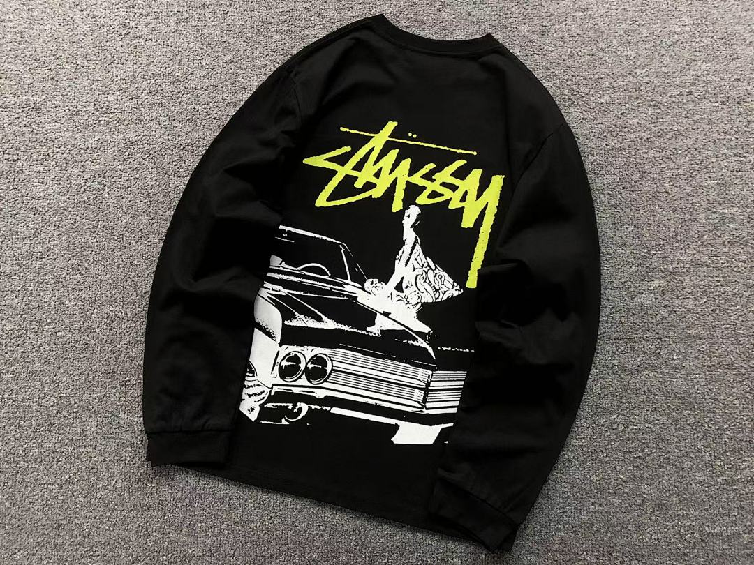 Stussy 135 STUSSY LONG SLEEVED 4107011077 (Im 170Cm 60Kg I Wear Size M In The Phot) - Image 11