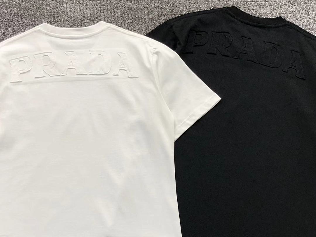 Prada 115 P⭐A⭐A T-SHIRT 3103234320 (Im 170Cm 60Kg I Wear Size S In The Phot) - Image 6