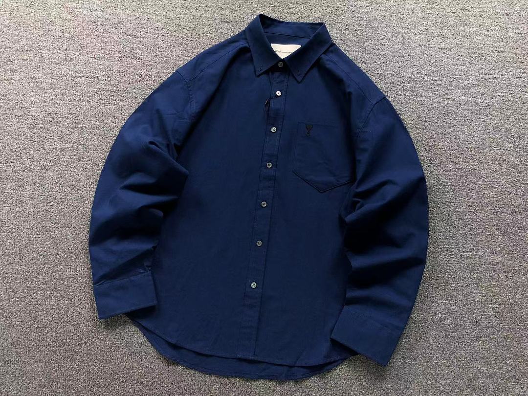 AMI 218 AMI SHIRT 2208110504 (Im 170Cm 60Kg I Wear Size XL In The Phot) - Image 10