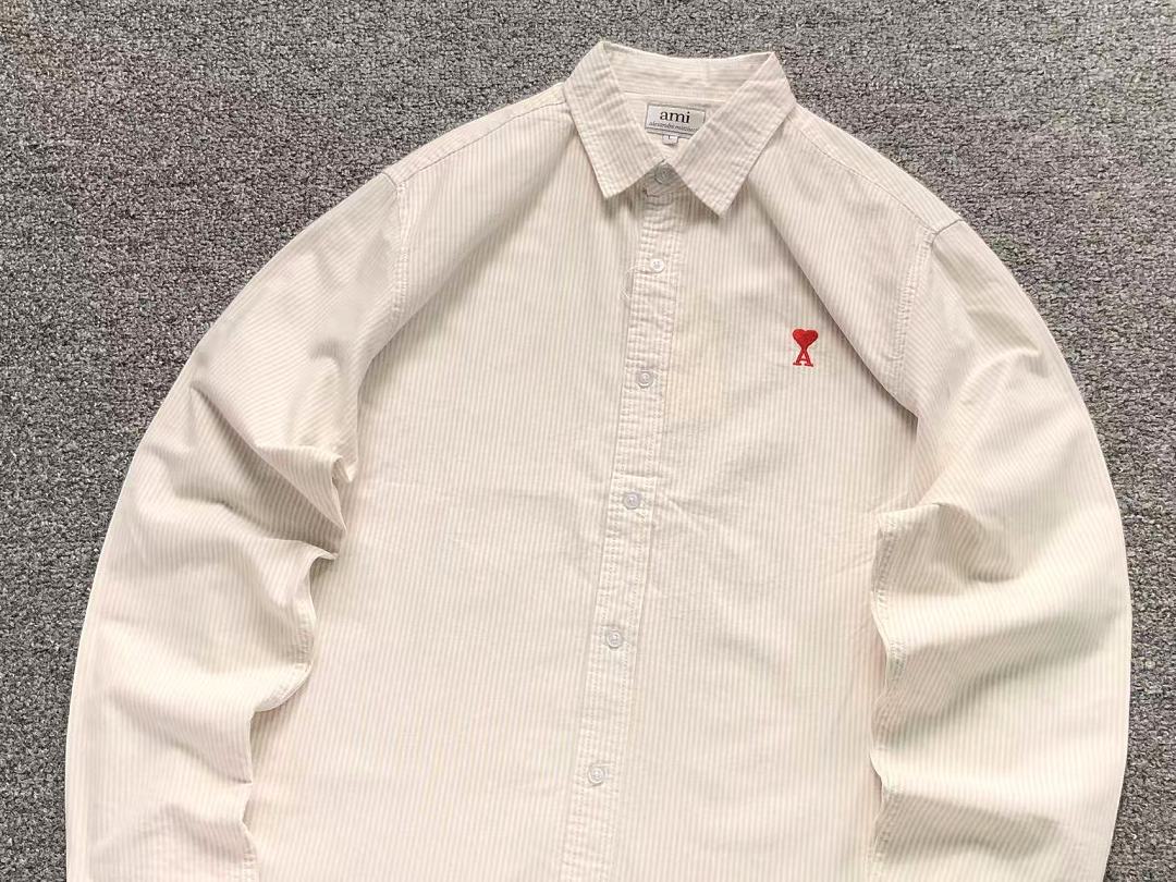 AMI 128 AMI SHIRT 5251604147 (Im 170Cm 60Kg I Wear Size L In The Phot) - Image 11