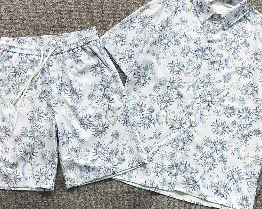 Dior 165 D⭐O⭐ SHIRT SHORTS 3206062620 (Im 170Cm 60Kg I Wear Size L In The Phot) - Image 7