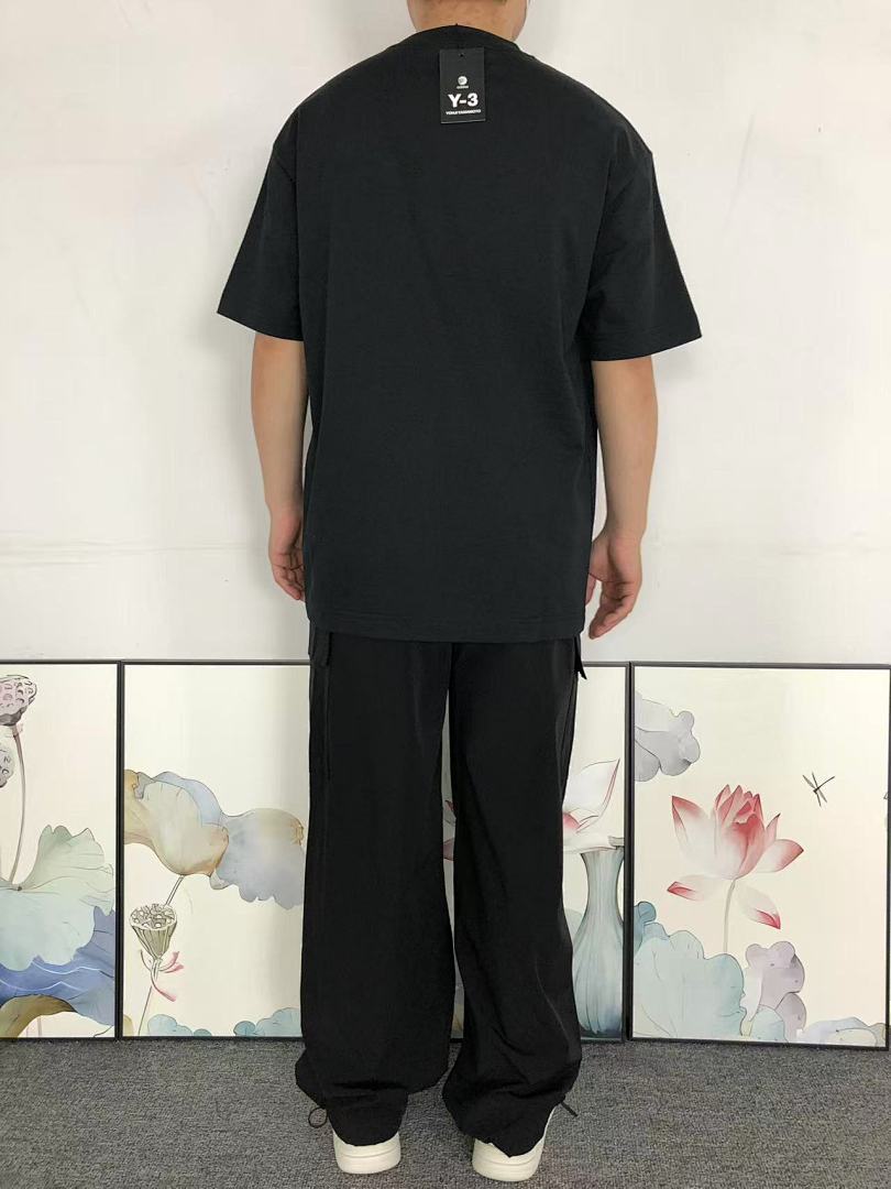 Y-3 115 Y-3 T-SHIRT 3201301021 (Im 170Cm 60Kg I Wear Size M In The Phot) - Image 4