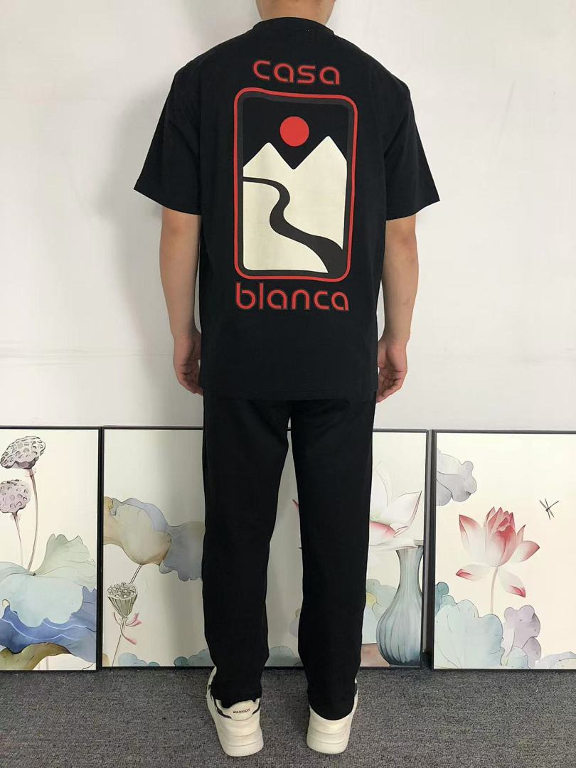 Casablanca 128 CASABLANCA T-SHIRT 3112220921 (Im 170Cm 60Kg I Wear Size M In The Phot) - Image 4