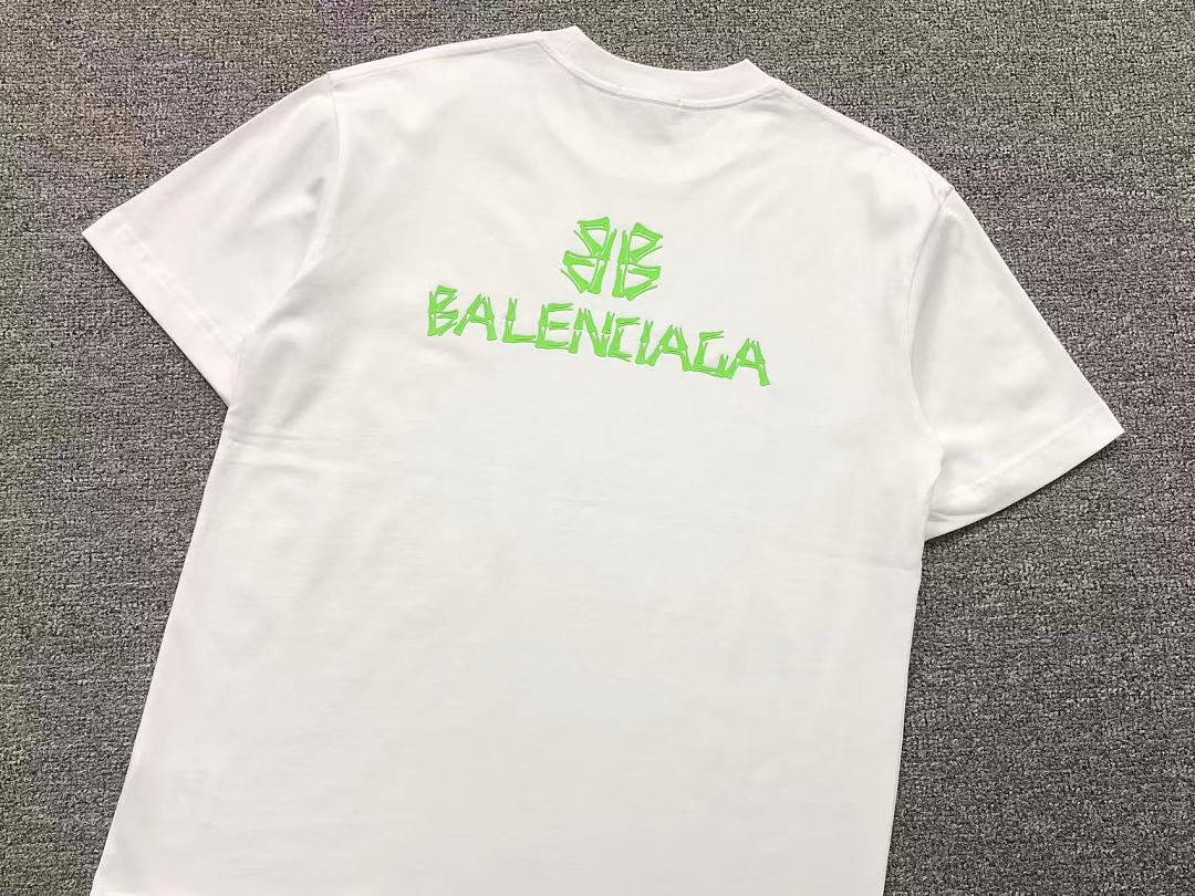 Balenciaga 125 B⭐L⭐⭐⭐IA⭐A T-SHIRT 52070704147 (Im 170Cm 60Kg I Wear Size M In The Phot) - Image 9