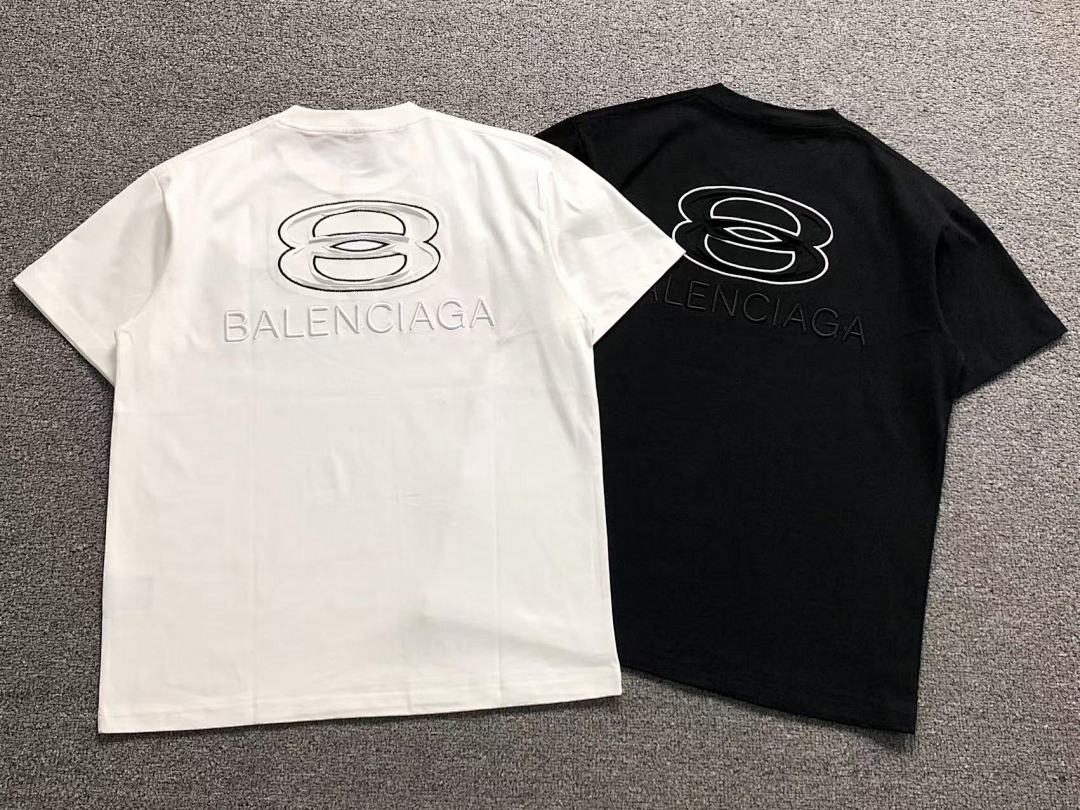 Balenciaga 135 B⭐L⭐⭐⭐IA⭐A T-SHIRT 3203272317 (Im 170Cm 60Kg I Wear Size M In The Phot) - Image 5