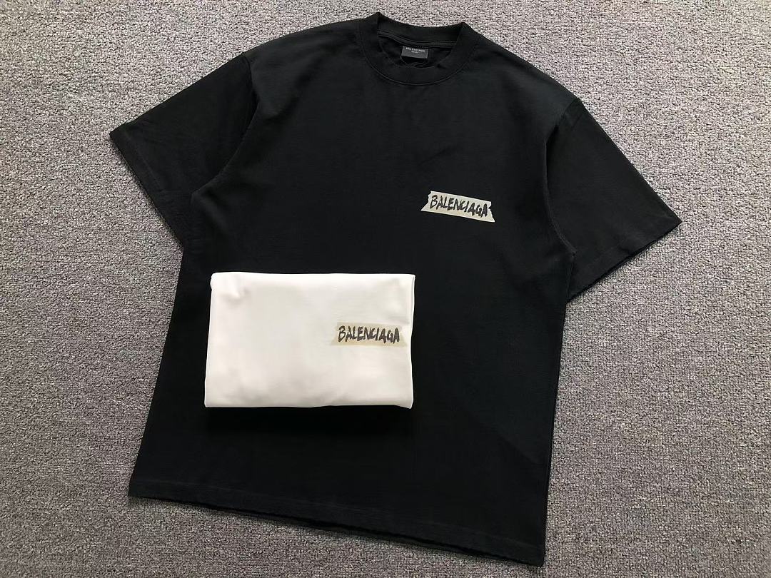 Balenciaga 115 B⭐L⭐⭐⭐IA⭐A T-SHIRT 42042203156 (Im 170Cm 60Kg I Wear Size 1 In The Phot) - Image 15