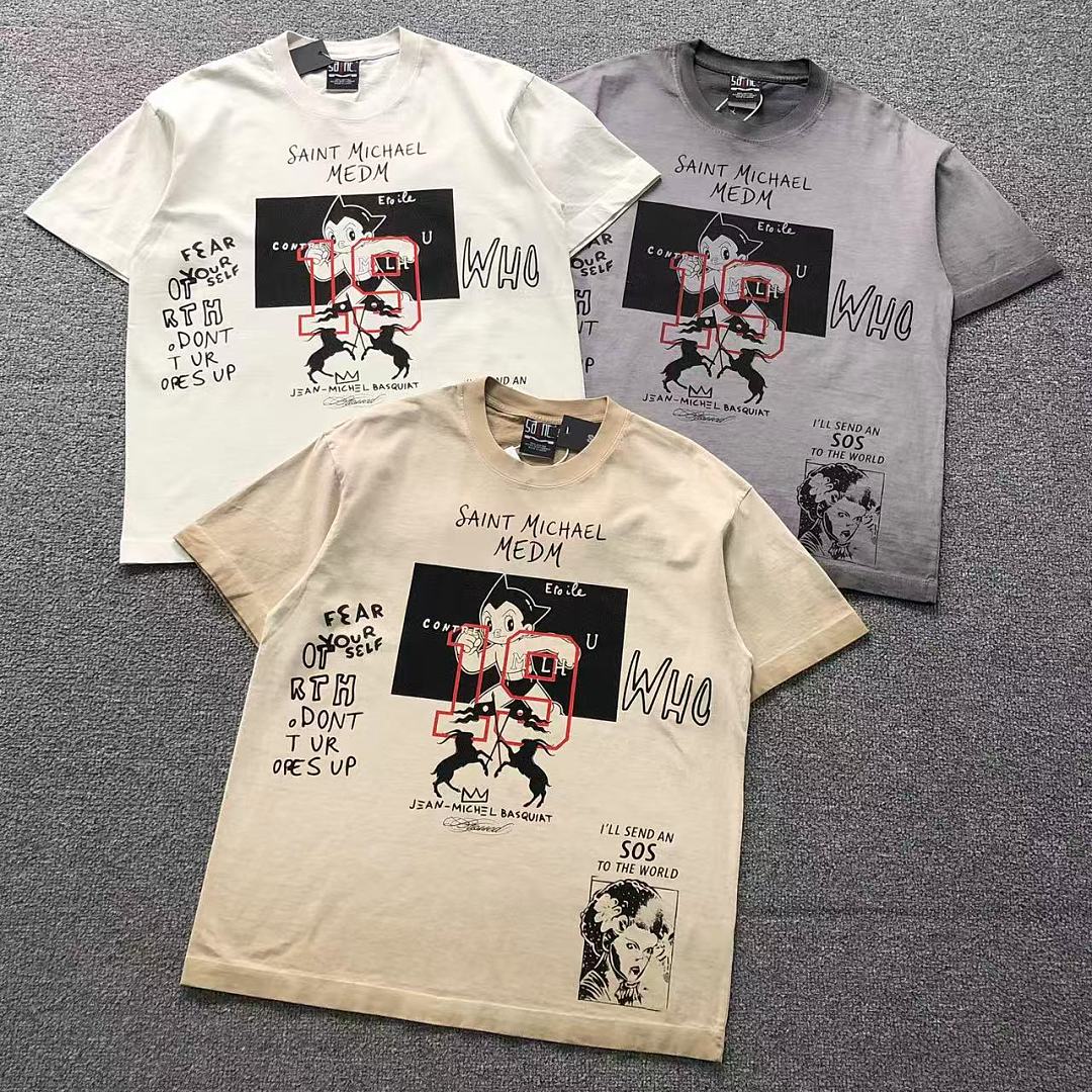 Chanel 98 SAINT MICHAEL T-SHIRT 42081405155 (Im 170Cm 60Kg I Wear Size S In The Phot)