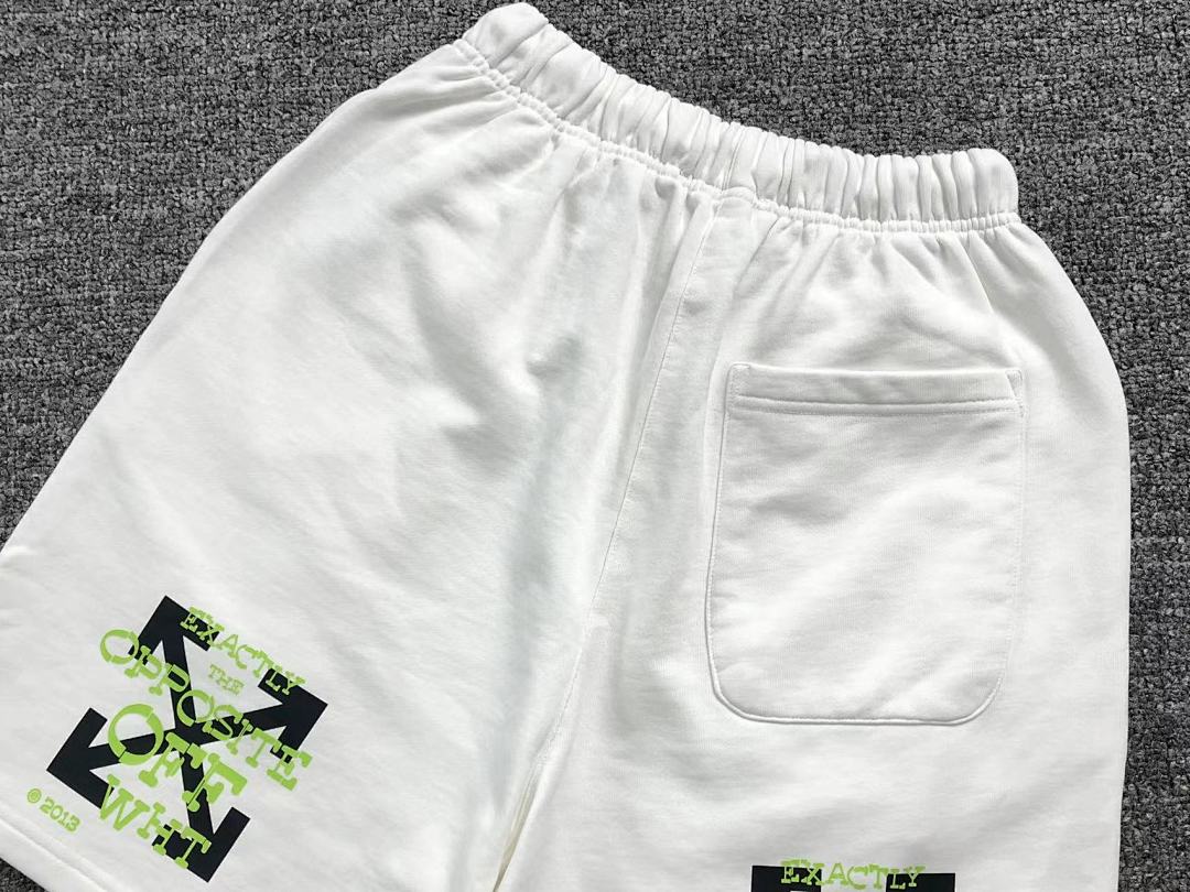 Off-White 136 OFF-WHITE (WHITE SHORTS) - Image 9