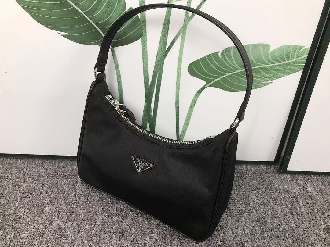 Prada 208 P⭐A⭐A BAG 411110675 (Long 22CM* Wide 6CM* High 15CM) - Image 3