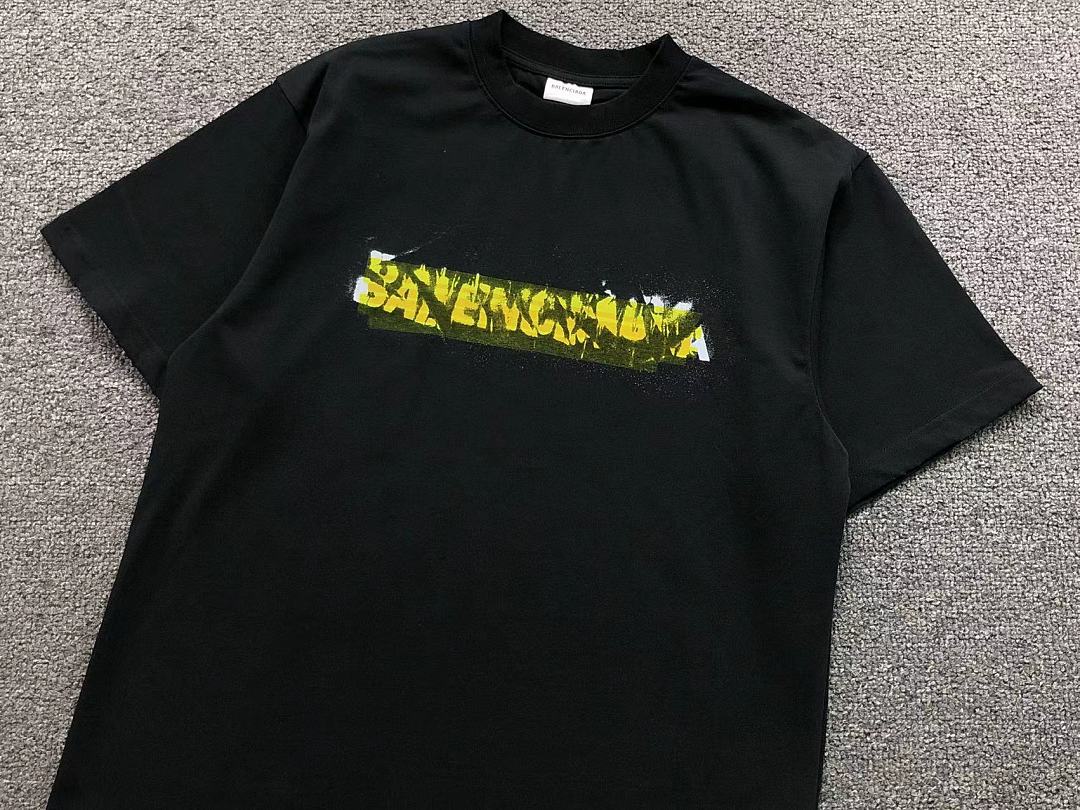 Balenciaga 118 B⭐L⭐⭐⭐IA⭐A T-SHIRT 42051511156 (Im 170Cm 60Kg I Wear Size 1 In The Phot) - Image 11