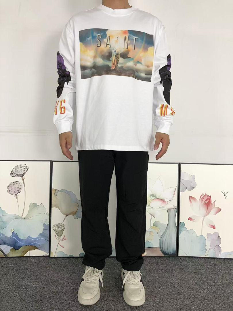Chanel 135 SAINT MICHAEL LONG SLEEVED 3110081317 (Im 170Cm 60Kg I Wear Size S In The Phot) - Image 3