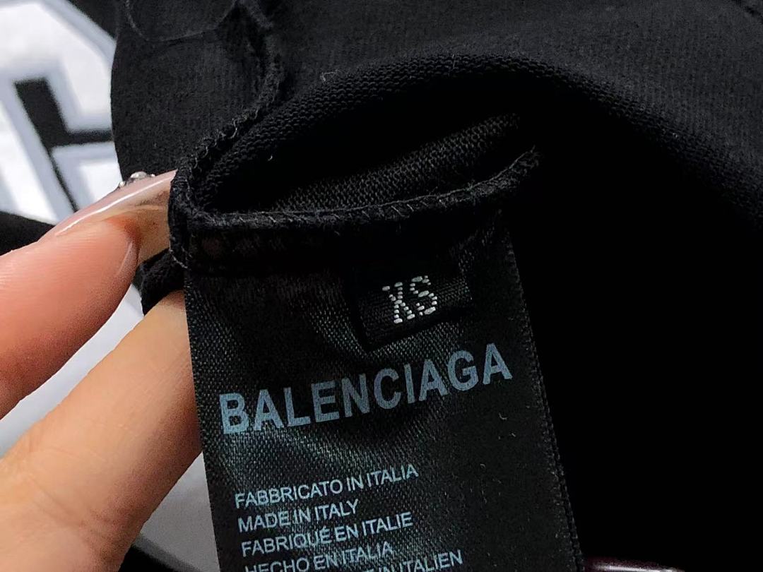 Balenciaga 128 B⭐L⭐⭐⭐IA⭐A T-SHIRT 5212214136 (Im 170Cm 60Kg I Wear Size XS In The Phot) - Image 18