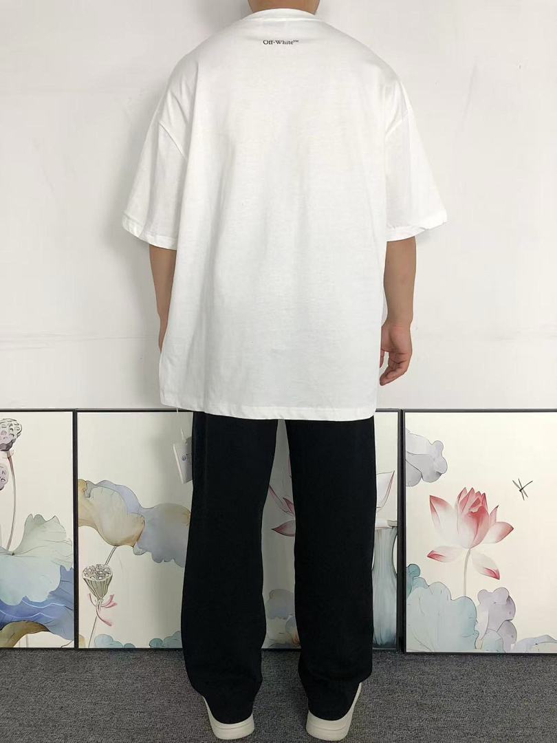 Off-White 115 OFF-WHITE T-SHIRT 4123005165 (Im 170Cm 60Kg I Wear Size S In The Phot) - Image 4