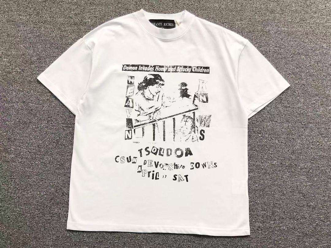 Chanel 85 ENFANTS RICHES DEPRIMES T-SHIRT 5232107162 (Im 170Cm 60Kg I Wear Size S In The Phot) - Image 5