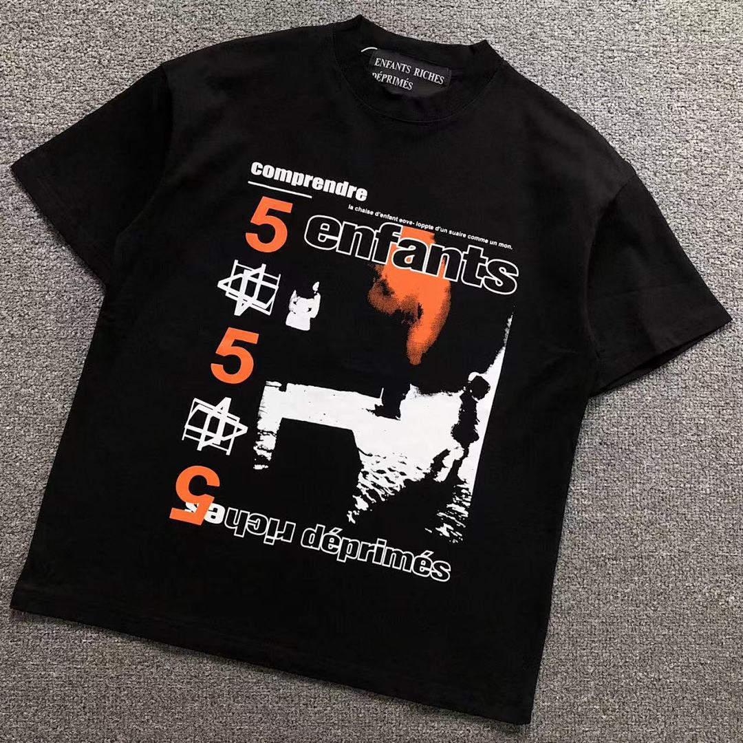 Chanel 88 ENFANTS RICHES DEPRIMES T-SHIRT 5212451162 (Im 170Cm 60Kg I Wear Size S In The Phot), photo 1