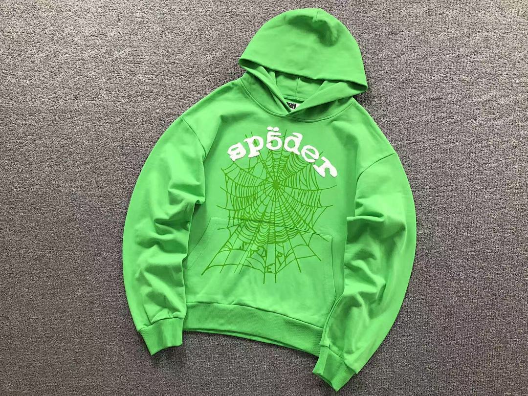 Sp5der TROUSERS 125 SP5DER HOODIE - Image 9