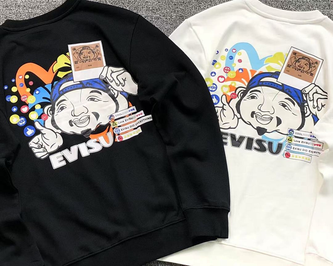 Evisu 125 EVISU HOODIE 1109031930 (Im 170Cm 60Kg I Wear Size M In The Phot) - Image 6