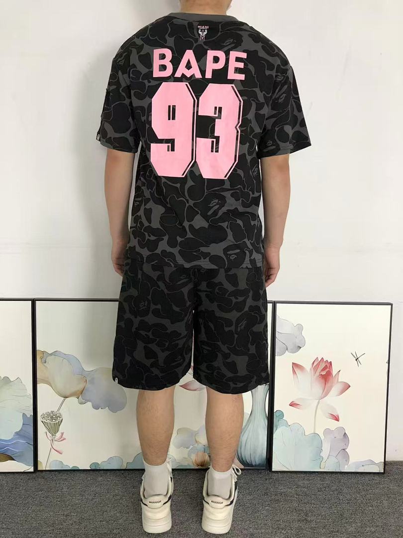 Bape SHORTS 108 BAPE T-SHIRT 4204132298 (Im 170Cm 60Kg I Wear Size M In The Phot) - Image 5