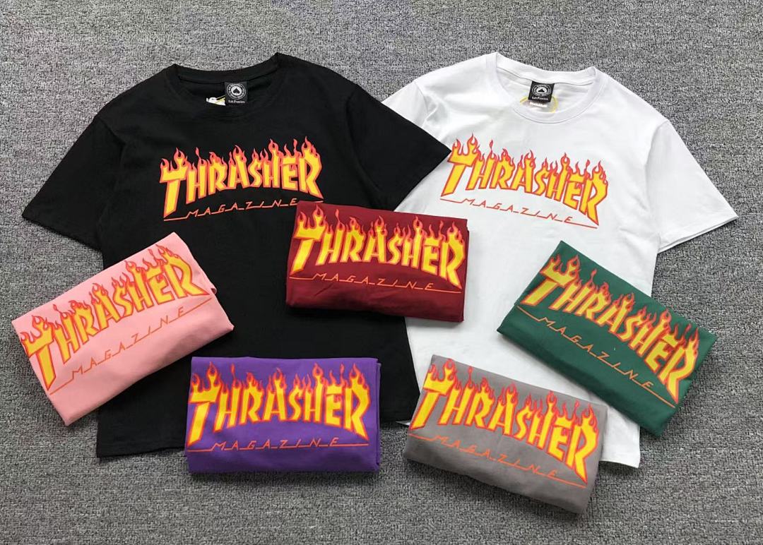 Thrasher 68 THRASHER T-SHIRT 41060910121 (Im 170Cm 60Kg I Wear Size M In The Phot) - Image 5