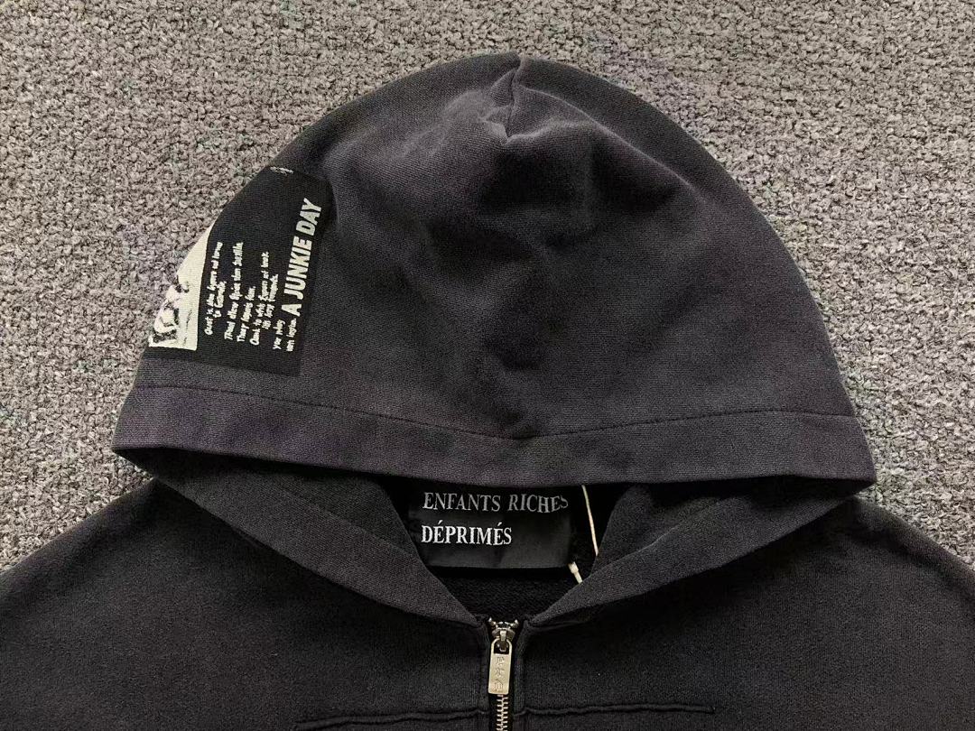 Chanel 178 ENFANTS RICHES DEPRIMES HOODIE 521712162 (Im 170Cm 60Kg I Wear Size S In The Phot) - Image 17
