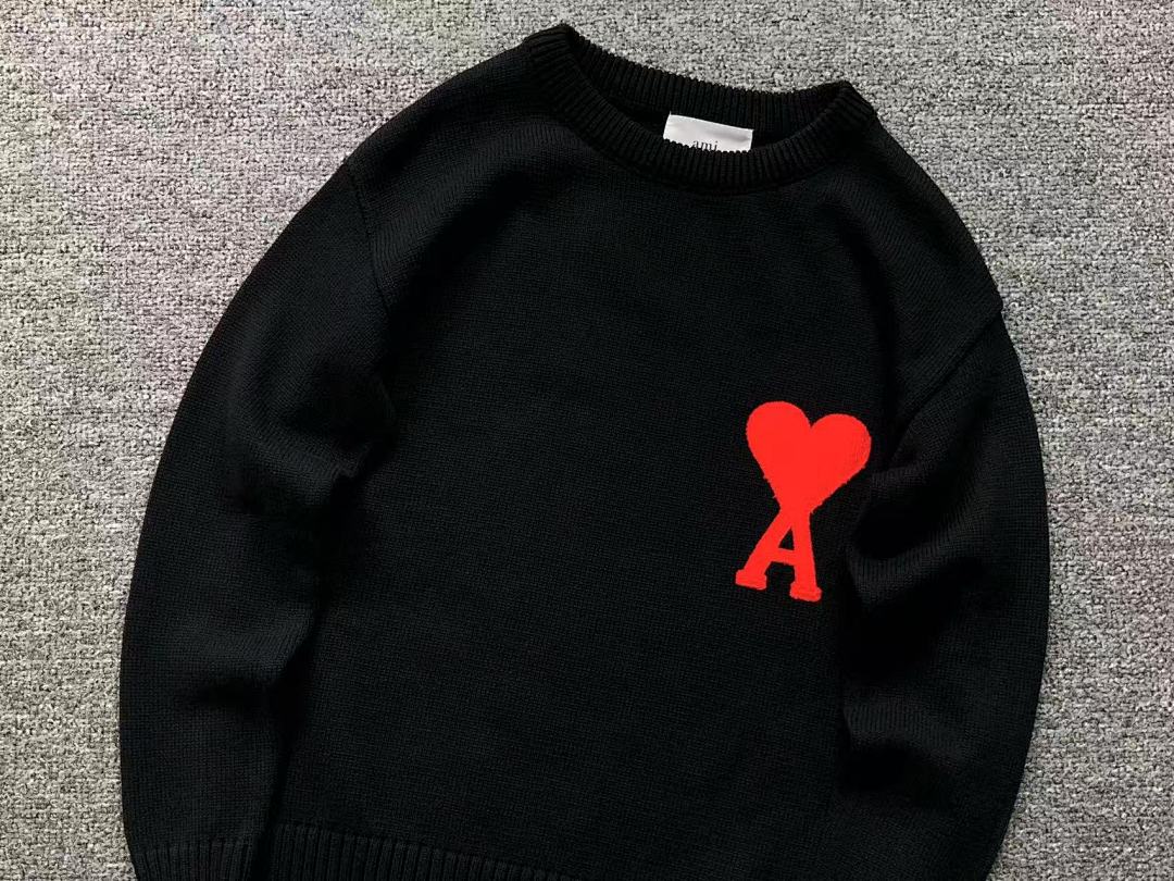 AMI 158 AMI SWEATER 21101107125 (Im 170Cm 60Kg I Wear Size S In The Phot) - Image 21