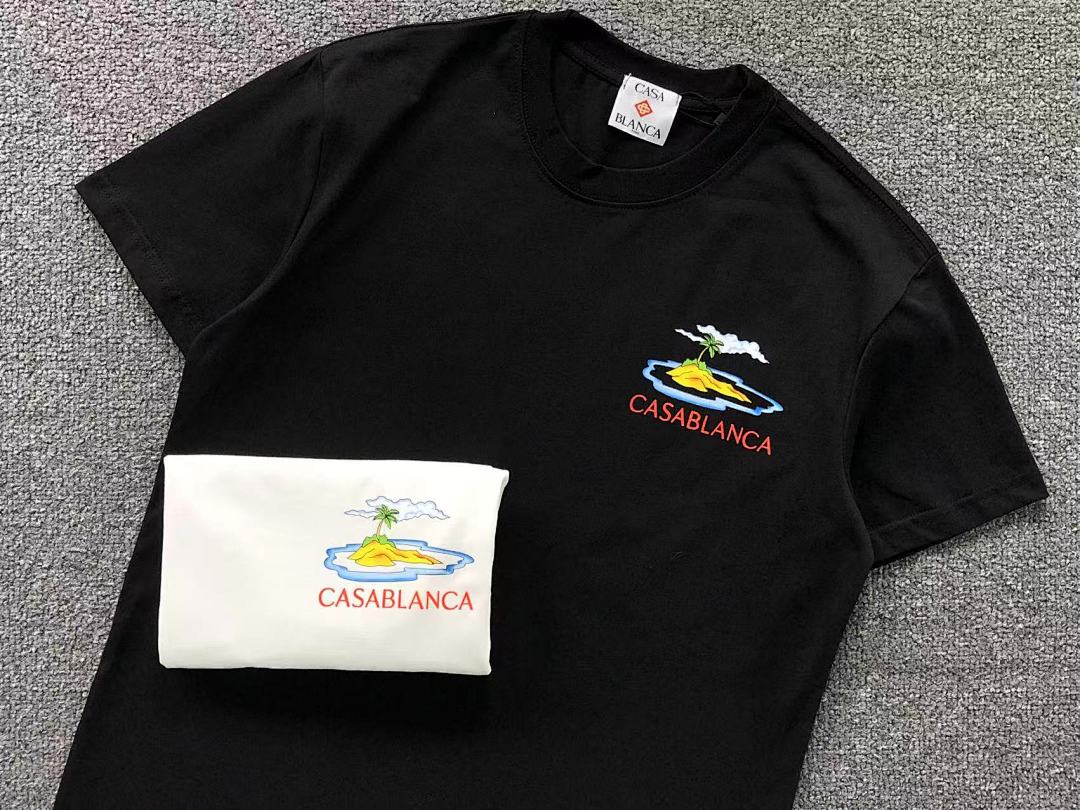 Casablanca 85 CASABLANCA T-SHIRT 1106040432 (Im 170Cm 60Kg I Wear Size M In The Phot) - Image 17