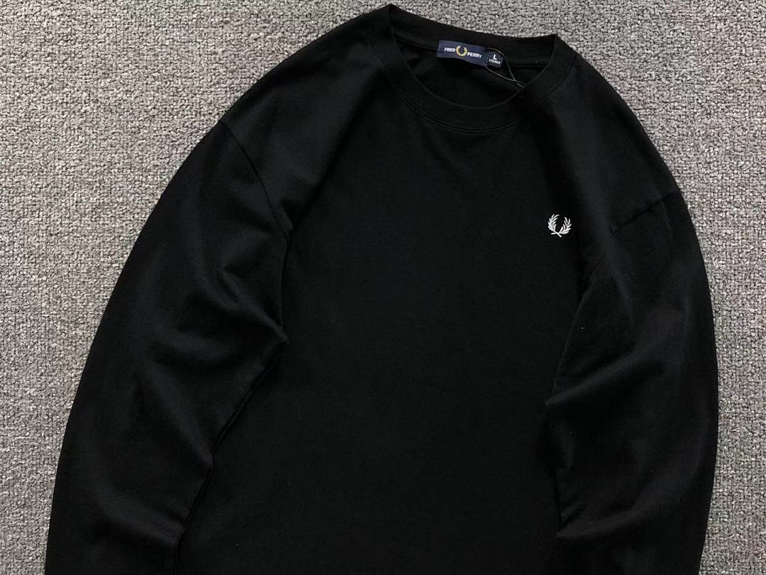 Unbranded 138 FRED PERRY LONG SLEEVED 218250301 (Im 170Cm 60Kg I Wear Size L In The Phot) - Image 11