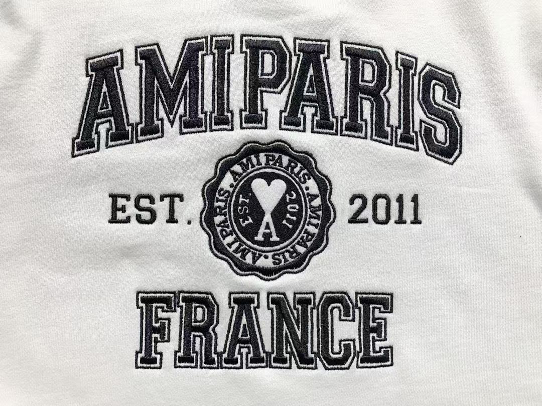 AMI 108 AMI HOODIE 59060188 (Im 170Cm 60Kg I Wear Size M In The Phot) - Image 9