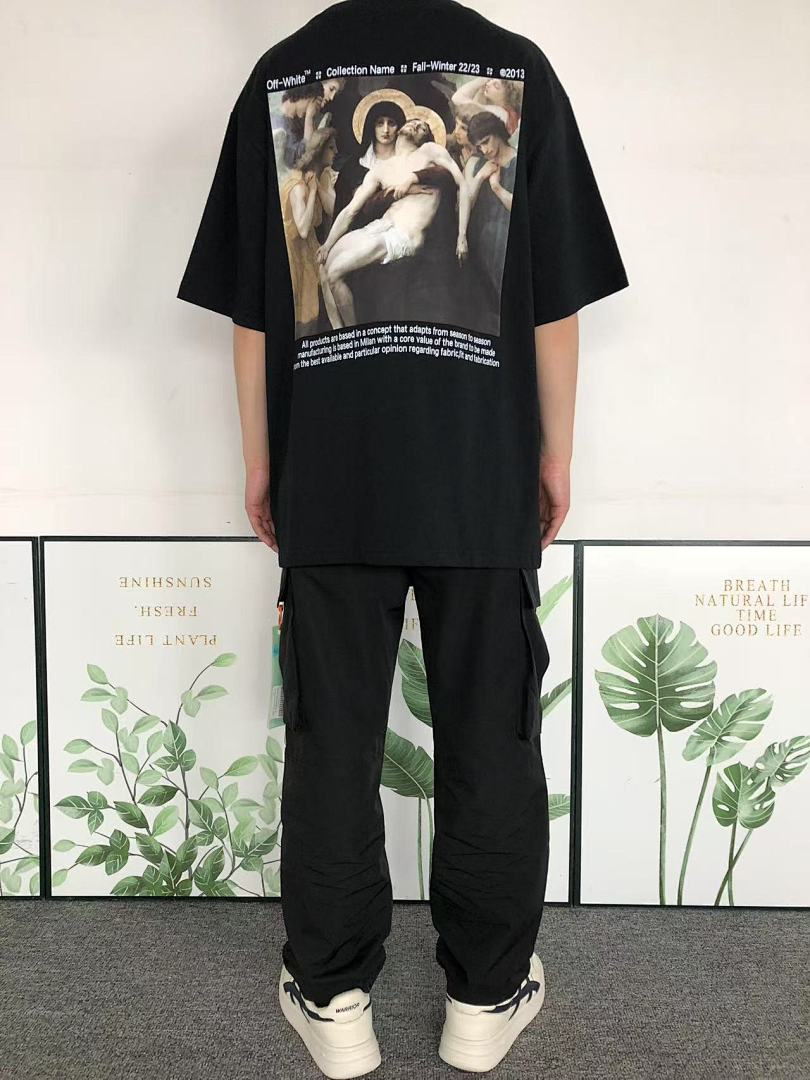 Off-White 98 OFF-WHITE T-SHIRT 504230719 (Im 170Cm 60Kg I Wear Size XL In The Phot) - Image 4