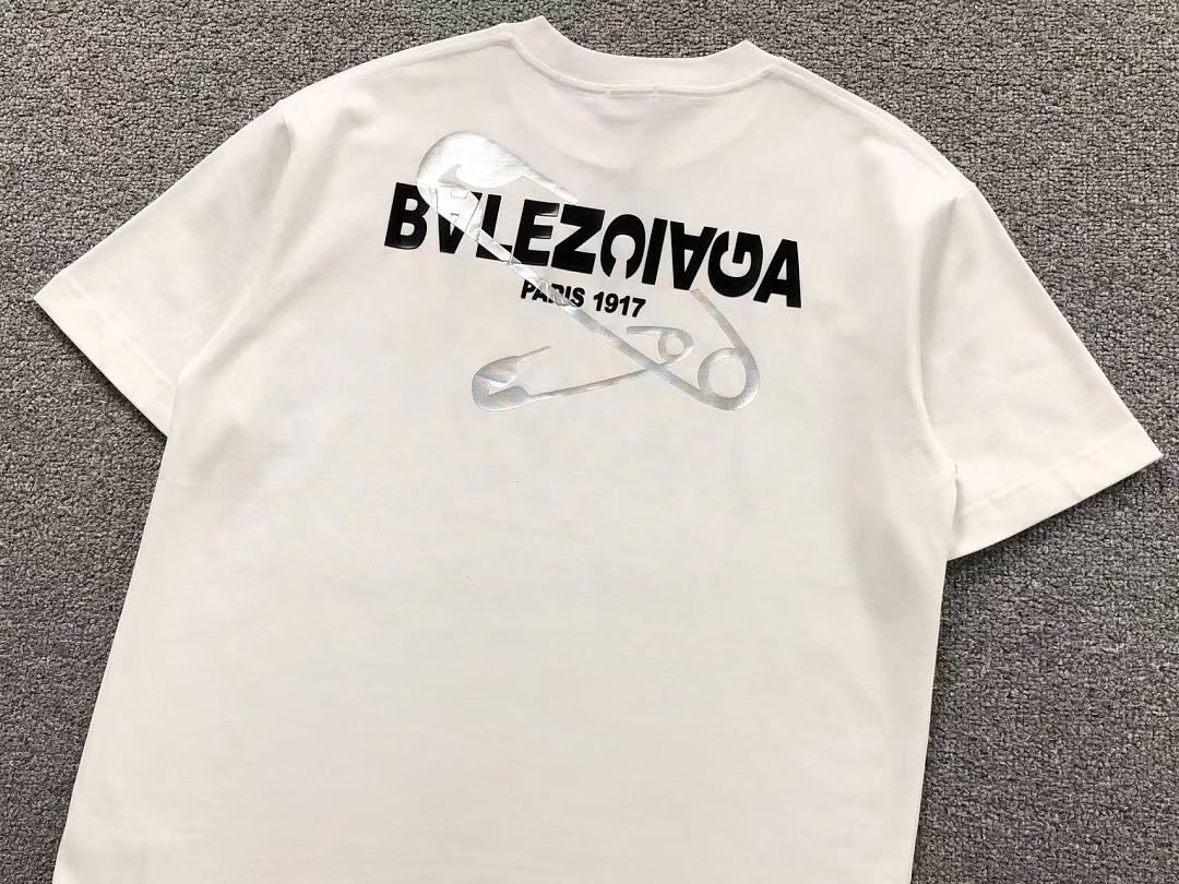 Balenciaga 125 B⭐L⭐⭐⭐IA⭐A T-SHIRT 3206172921 (Im 170Cm 60Kg I Wear Size L In The Phot) - Image 8