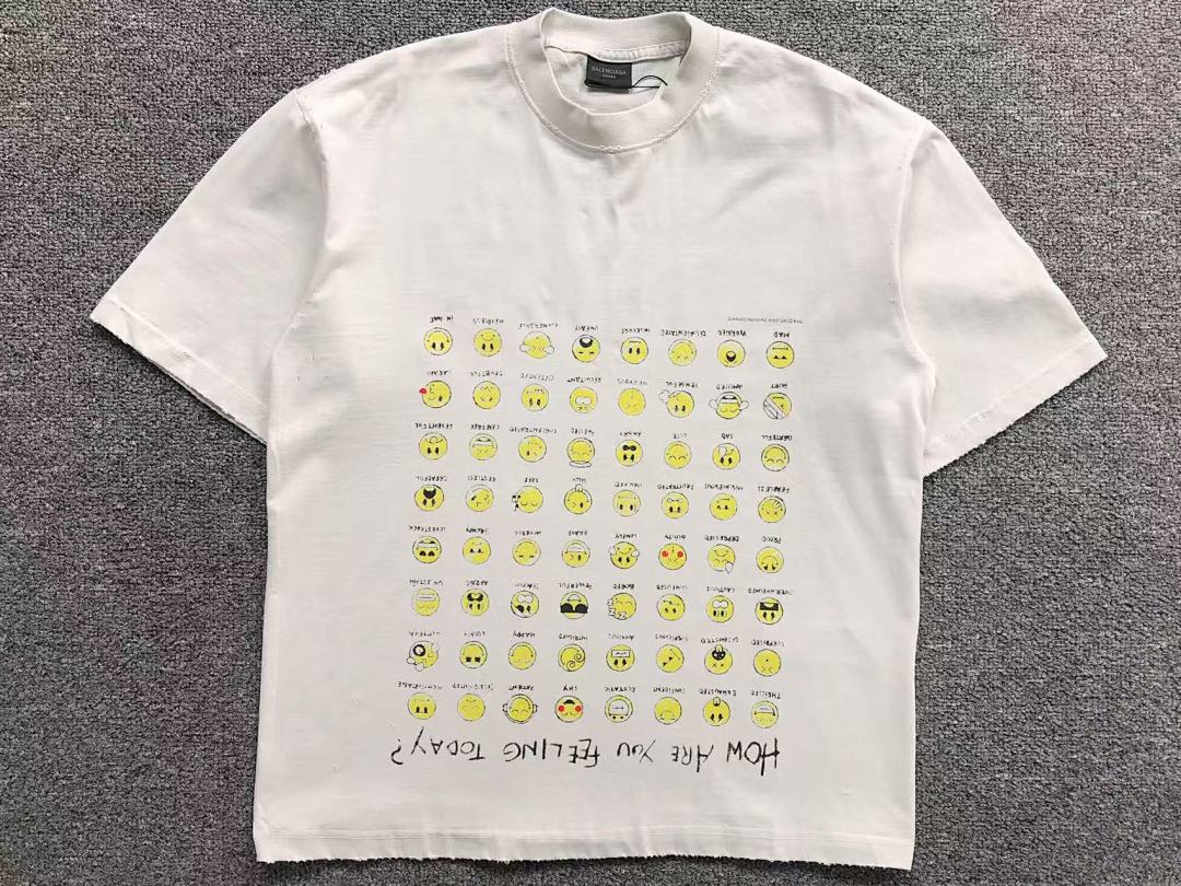 Balenciaga 125 B⭐L⭐⭐⭐IA⭐A T-SHIRT 503272121 (Im 170Cm 60Kg I Wear Size S In The Phot) - Image 5
